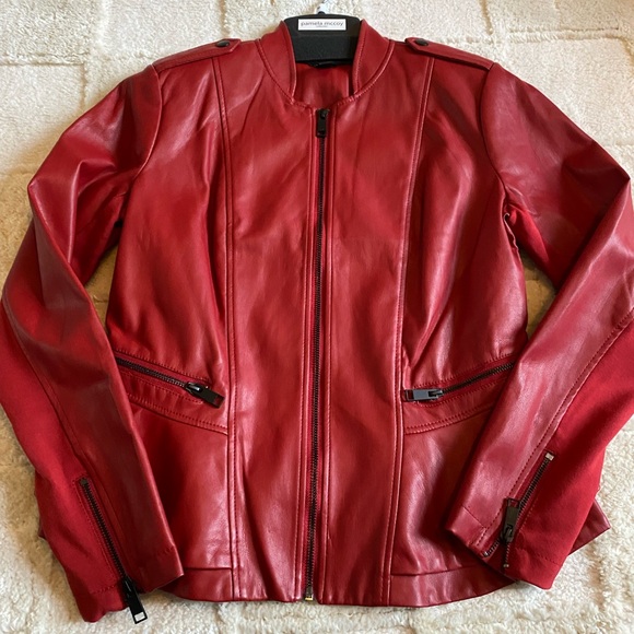 Pamela McCoy Red Jacket - Picture 1 of 8